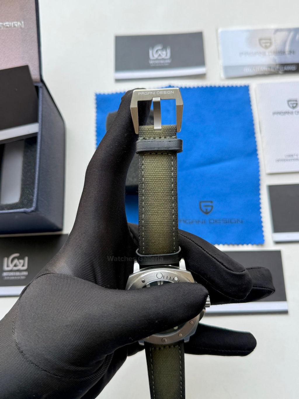 Pagani Design PD1767 Submersible Automatic (Green) Pagani Design Watch in Pakistan