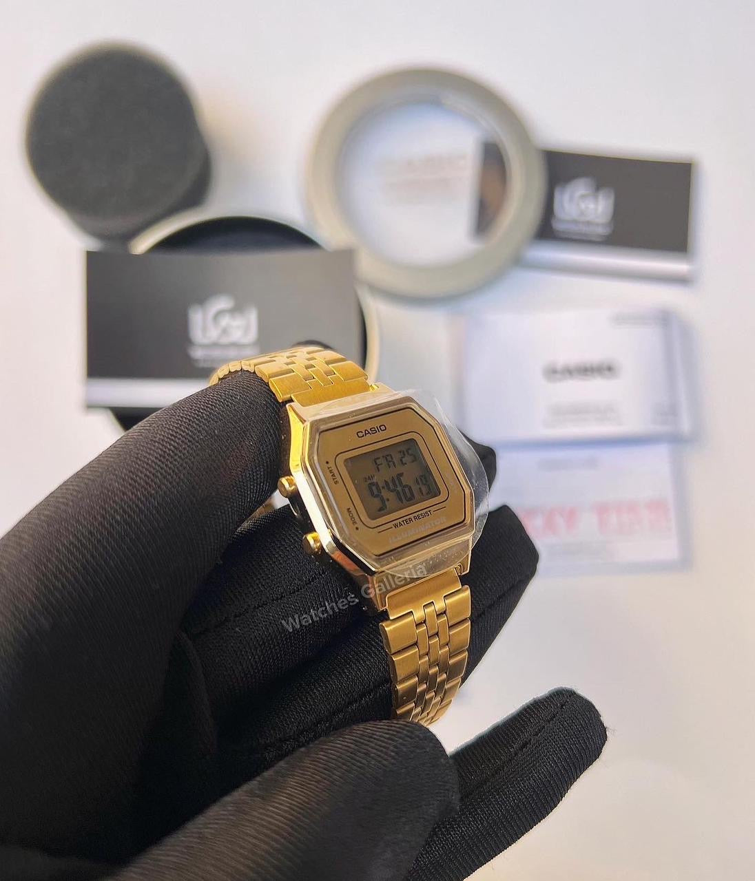 Casio Digital Watch (Gold) LA680W