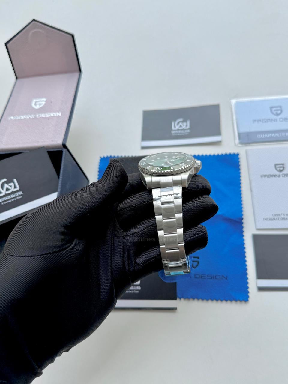 Pagani Design Watch PD1639 Submariner Automatic (Hulk) Pagani Design in Pakistan