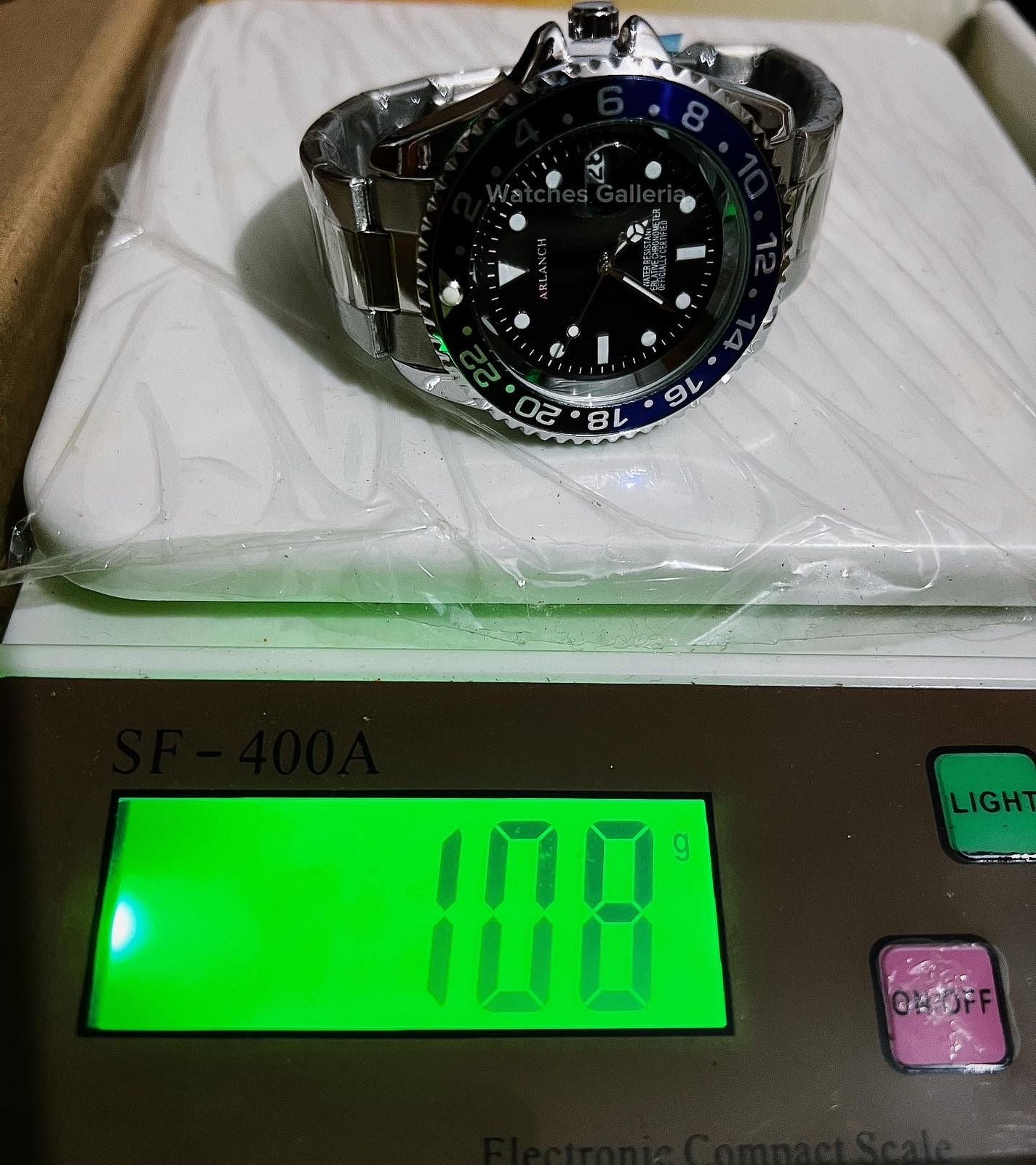 Arlanch Submariner Quartz Batman AR3050