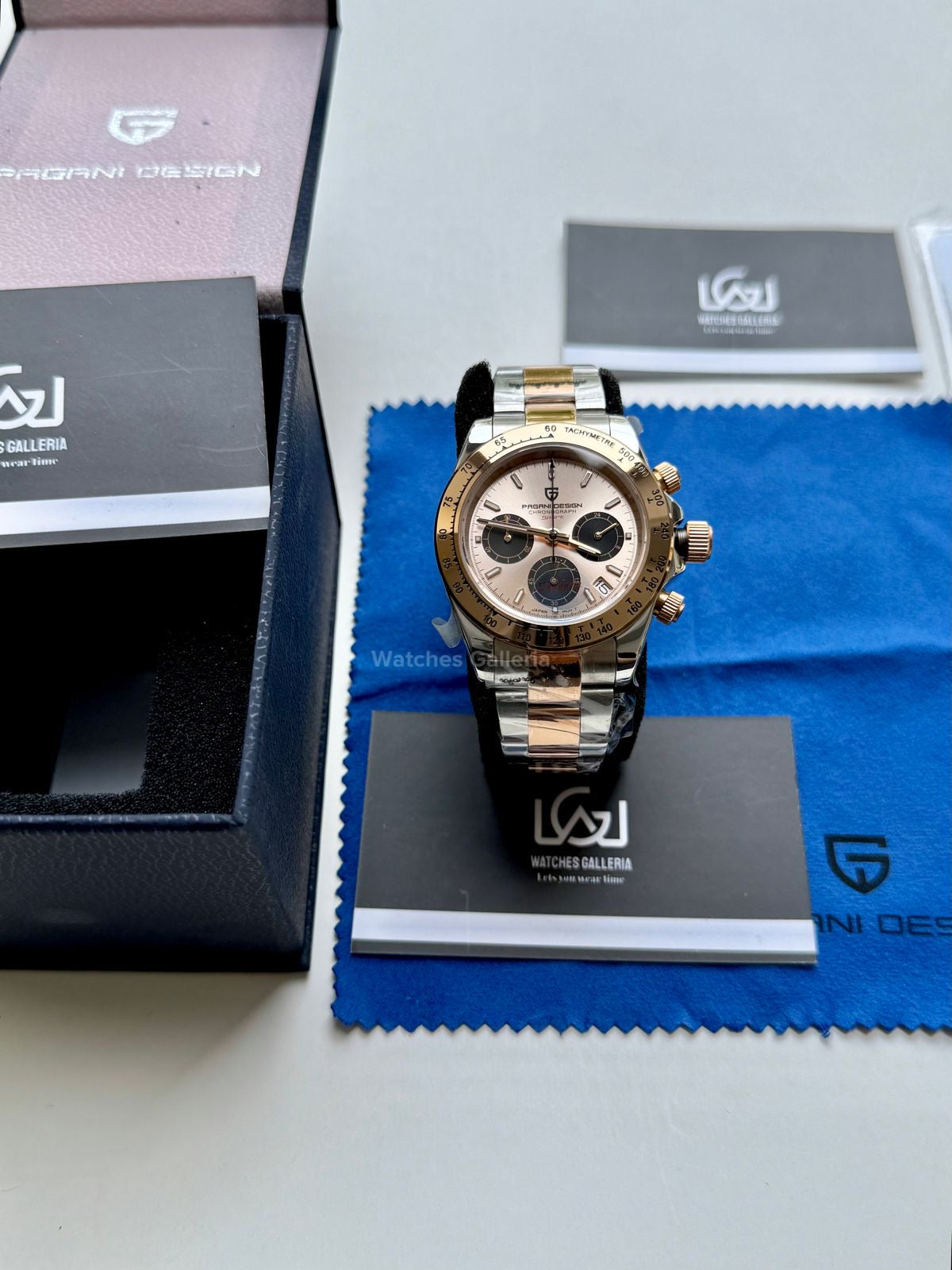 Pagani Design Daytona Quartz (Rose Gold Two Tone) PD1644