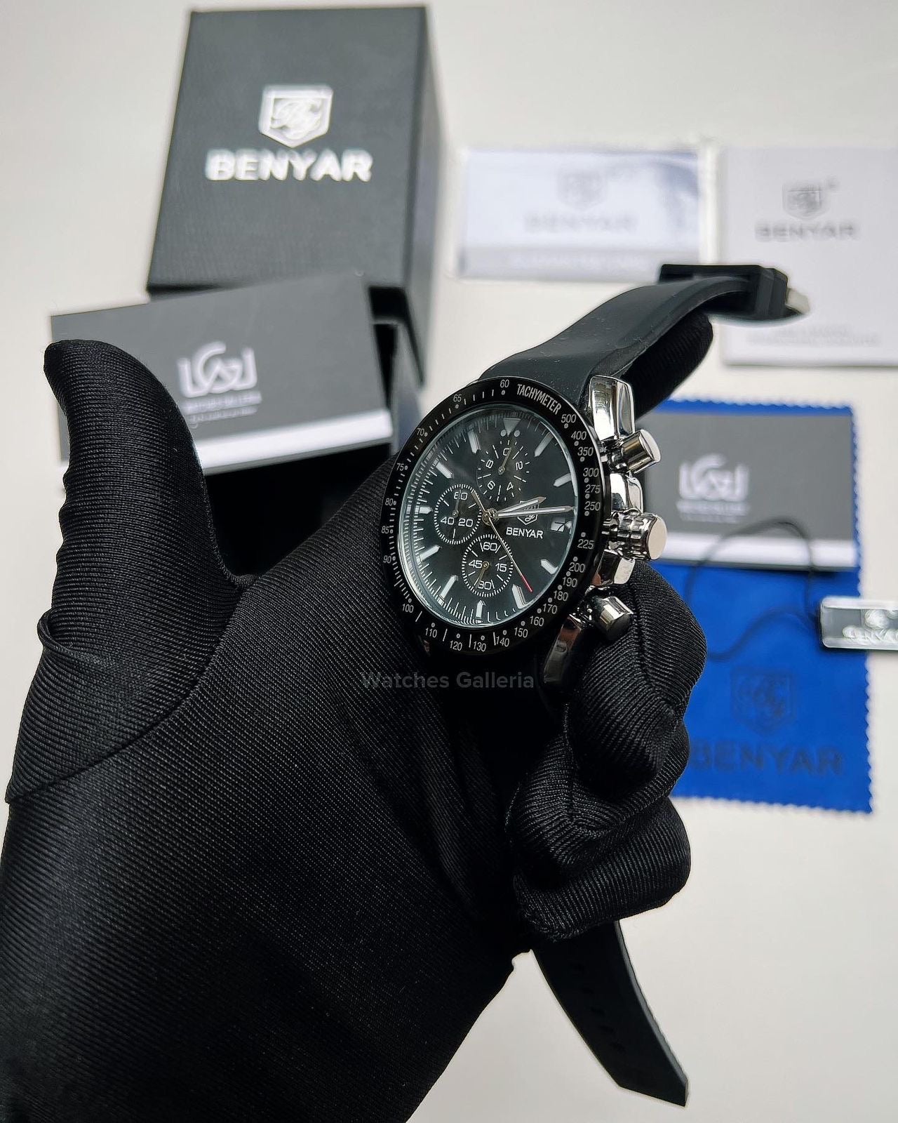 Benyar Speedmaster Quartz (Black) BY5140