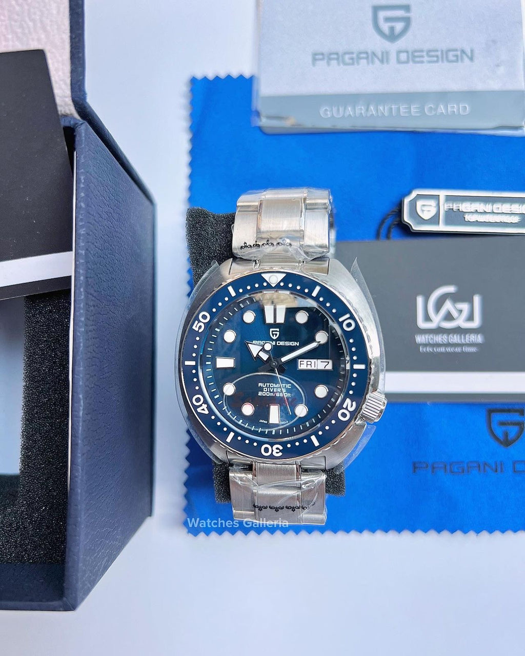 Pagani Design Turtle Automatic (Blue) PD1696