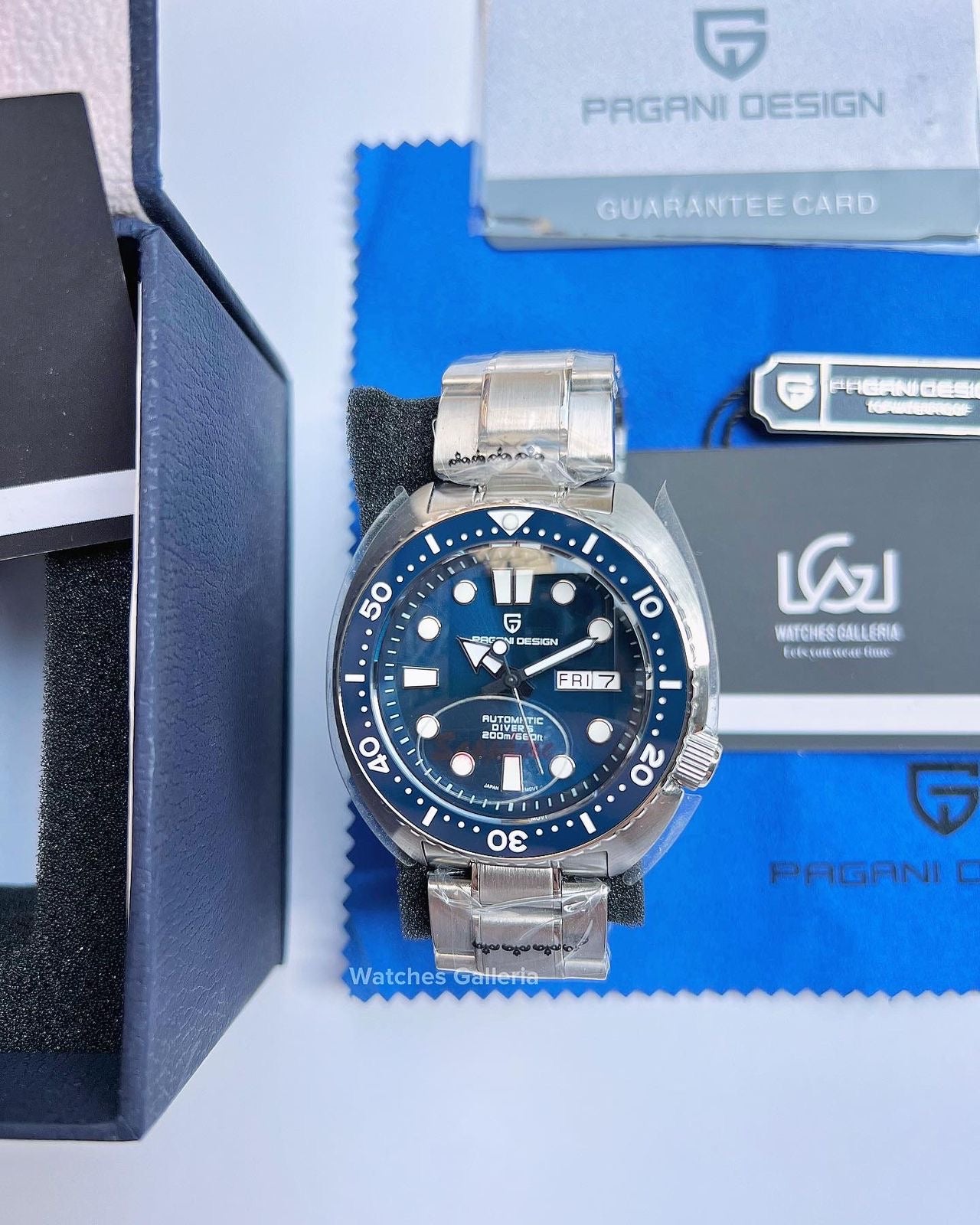 Pagani Design Turtle Automatic (Blue) PD1696