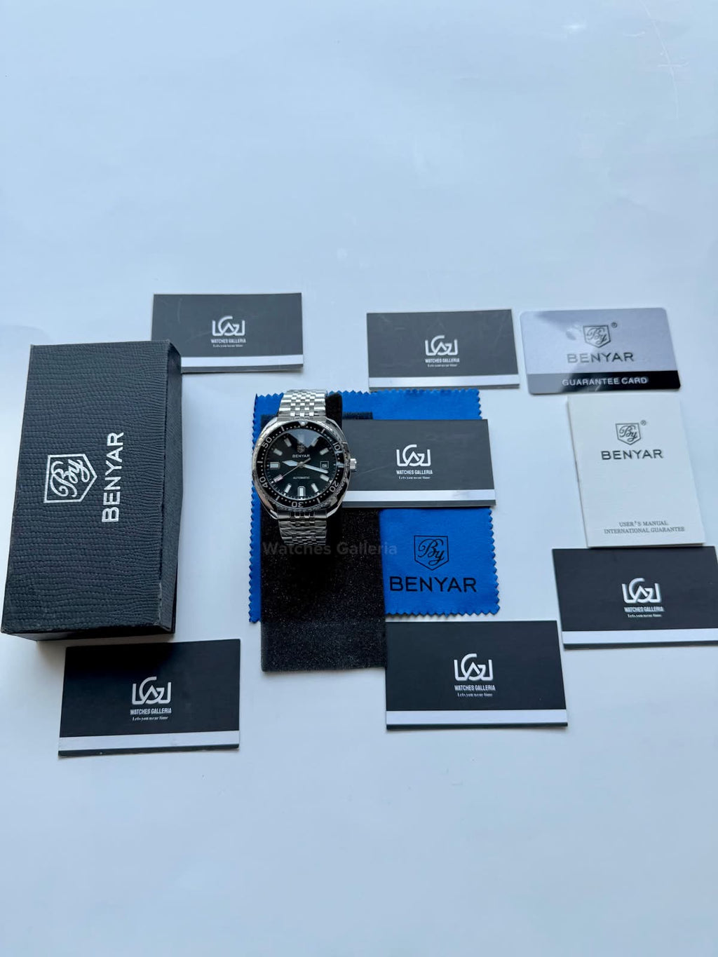 Benyar BY5211 Turtle Automatic Black Dial Luxury Men’s Watch in Pakistan – Stainless Steel Automatic Watch