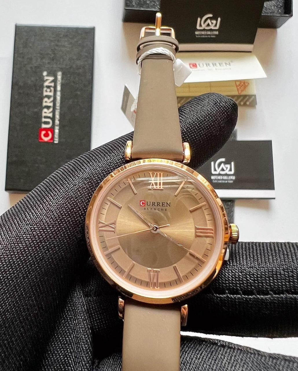 Curren Ladies Watch (Light Brown) C9079