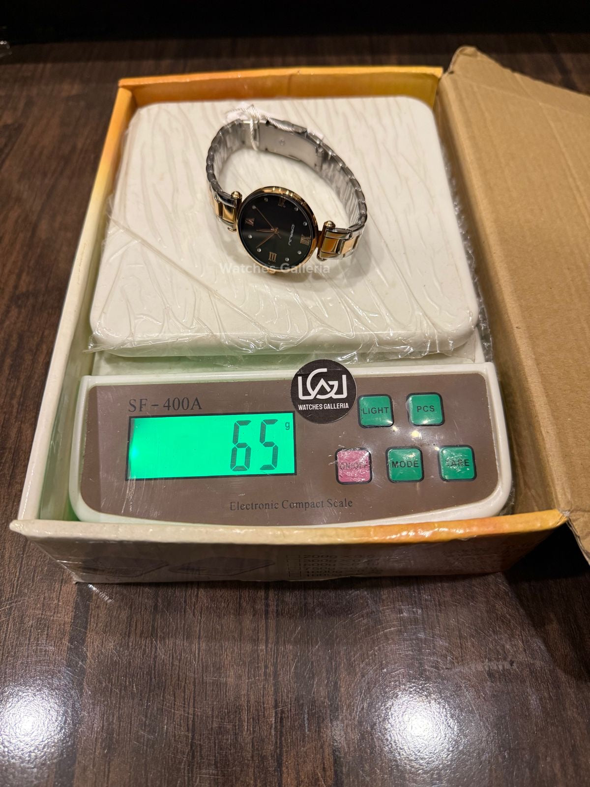 Crrju 2178 Ladies Watch Quartz (Rose Gold/Black) CRRJU Watch Pakistan