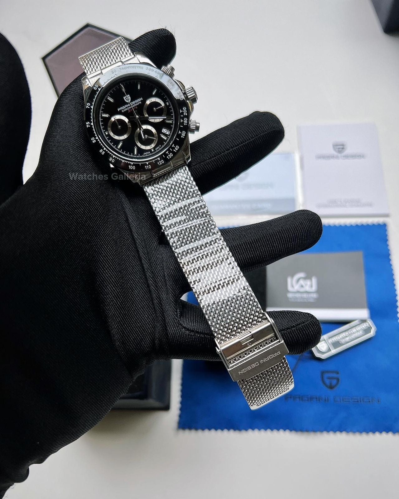 Pagani Design Daytona Quartz (Exclusive Mesh Strap) PD1664