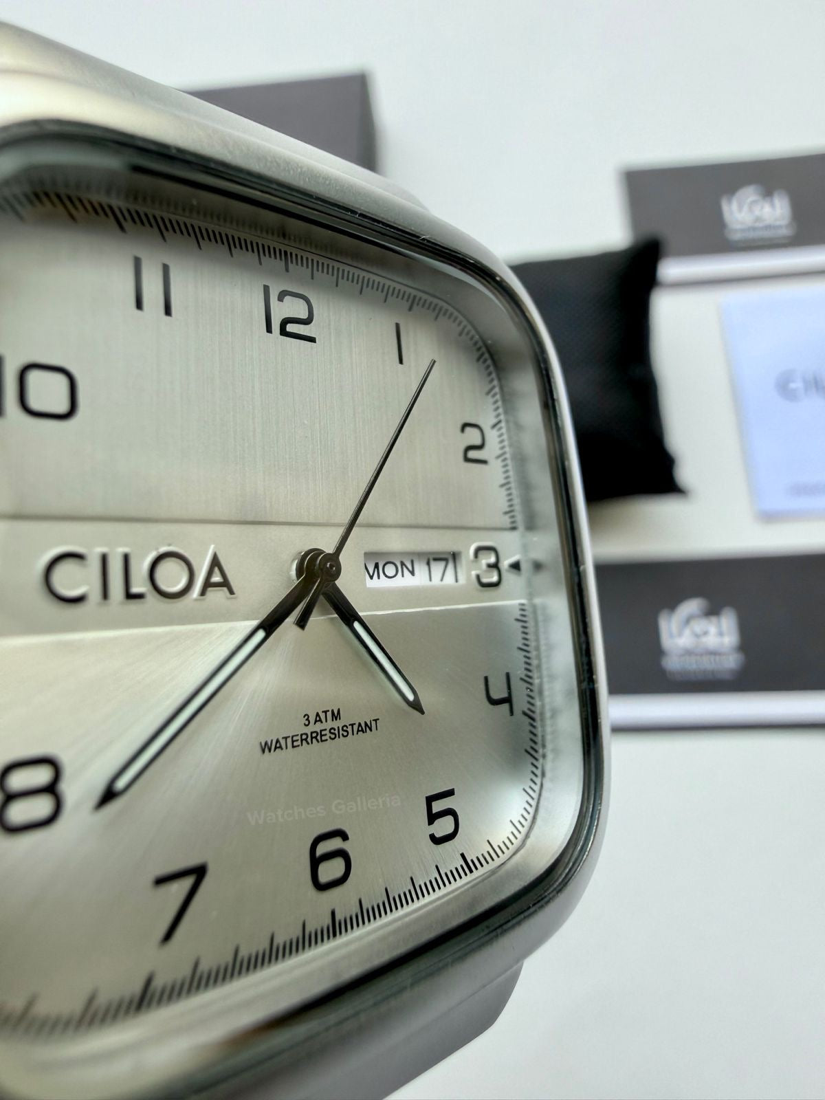 Ciloa Watch 141 TV Style Watch (Silver) | TV Style Watch | Ciloa Watch Pakistan