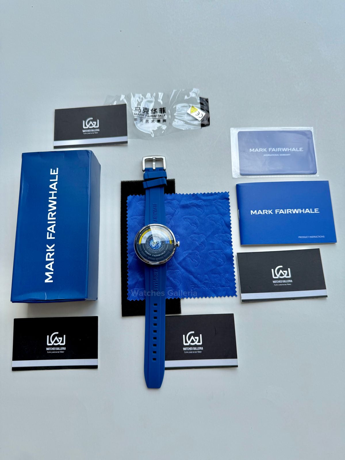 Mark Fairwhale Earth Planet Quartz (Blue) MFW5700 Watches Galleria © Copyrights All Right Reserved