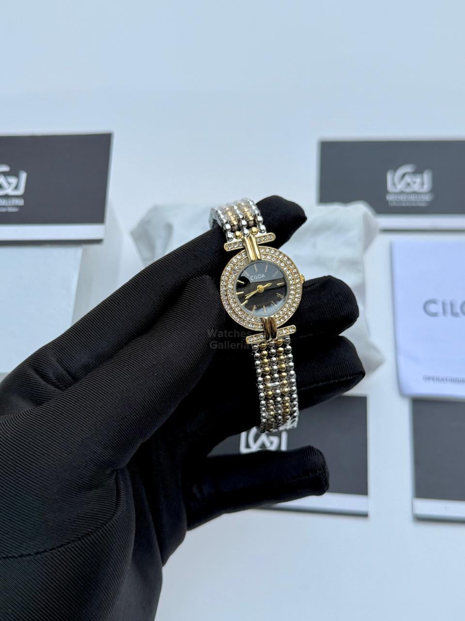 Ciloa 628 Ladies Watch Quartz (Two Tone) Ciloa Watch in Pakistan