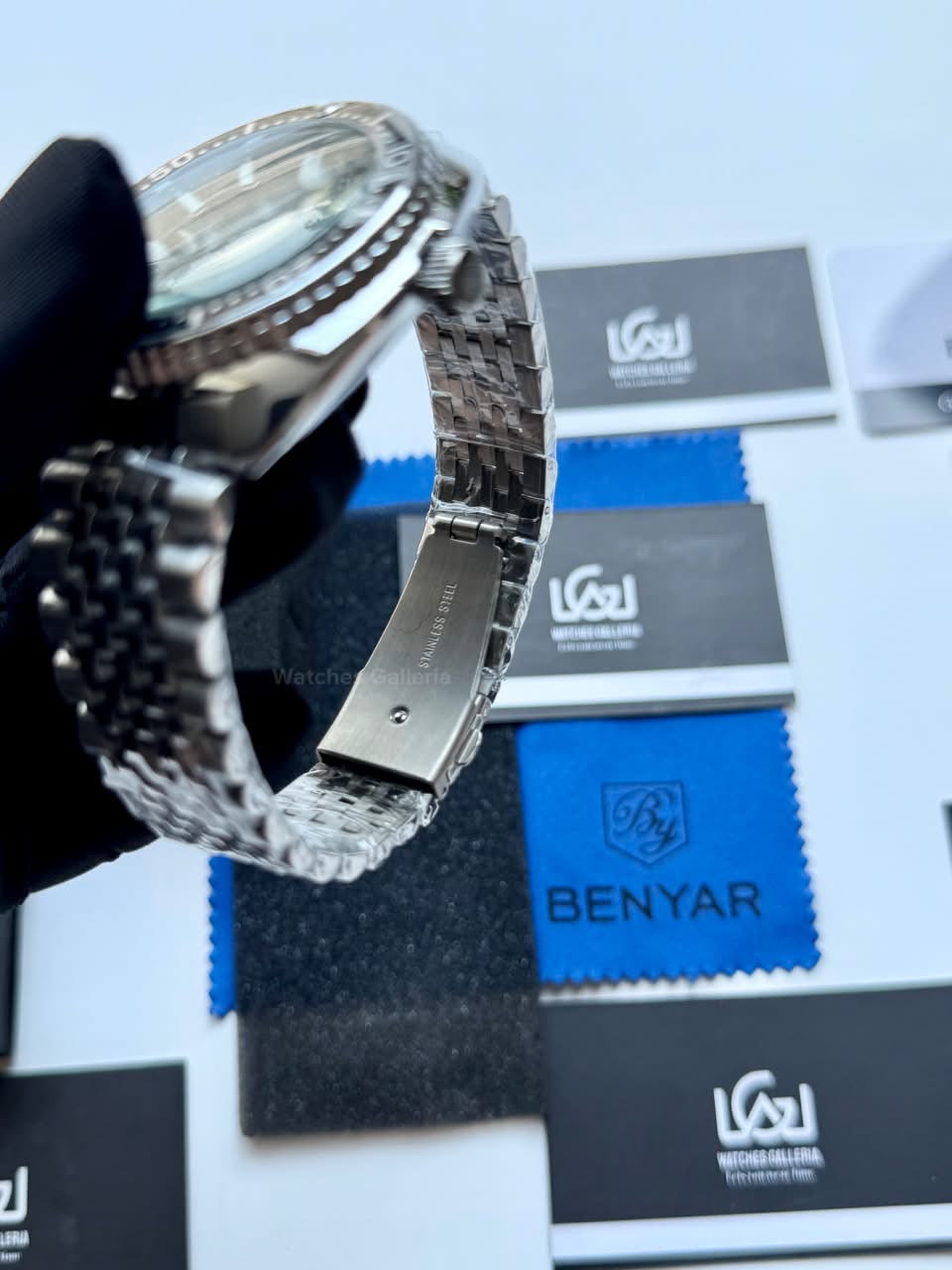 Benyar BY5211 Turtle Automatic Black Dial Luxury Men’s Watch in Pakistan – Stainless Steel Automatic Watch