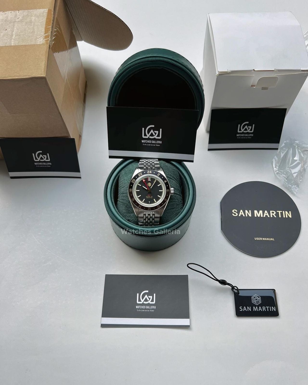 San Martin GMT RootBeer Automatic SN0116 Watches Galleria