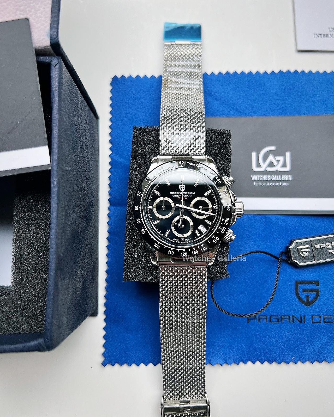 Pagani Design Daytona Quartz (Exclusive Mesh Strap) PD1664
