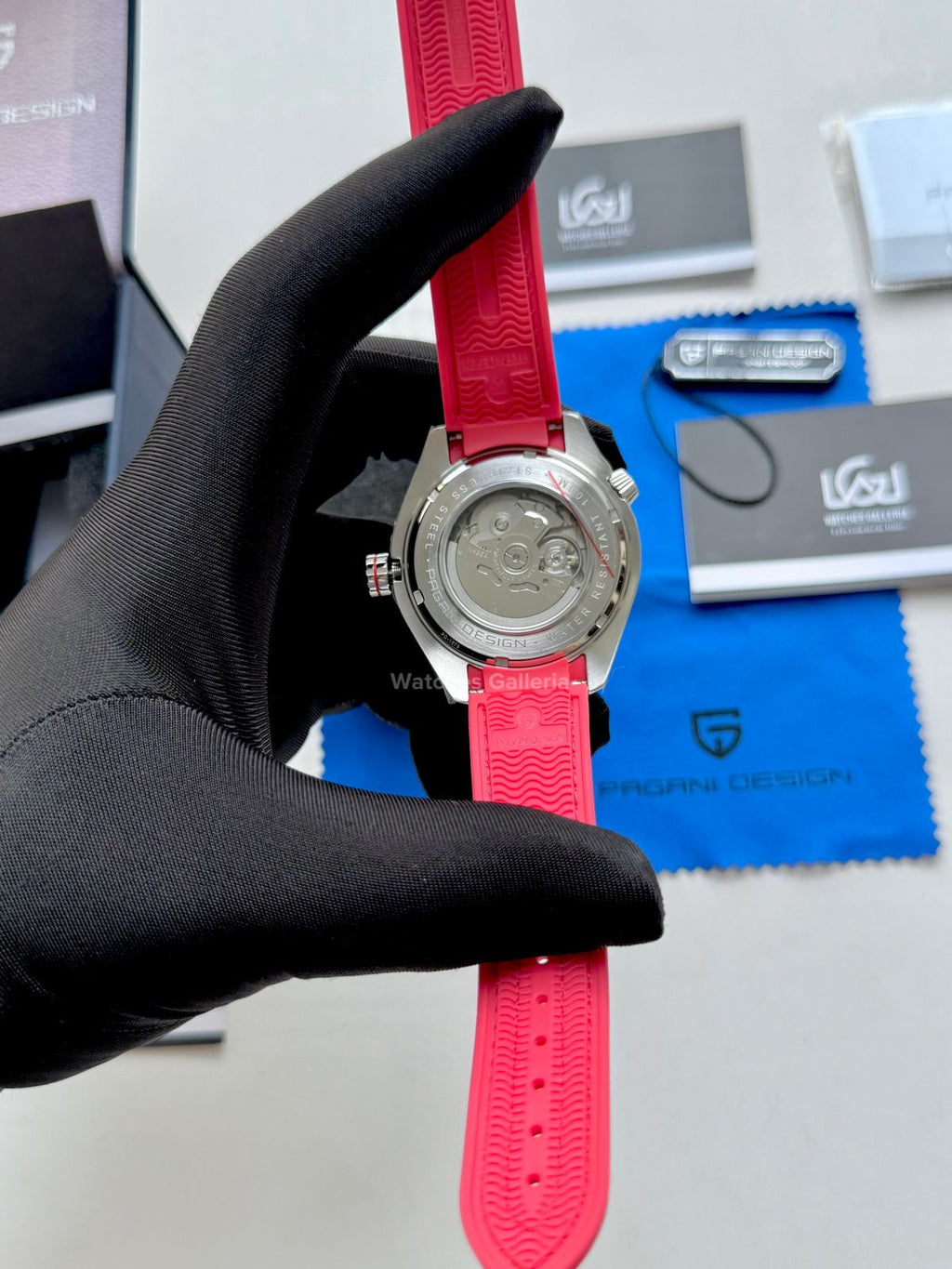 Pagani Design Sea Master Planet Ocean Automatic PD1679 (Blue/Red) Pagani Design in Pakistan