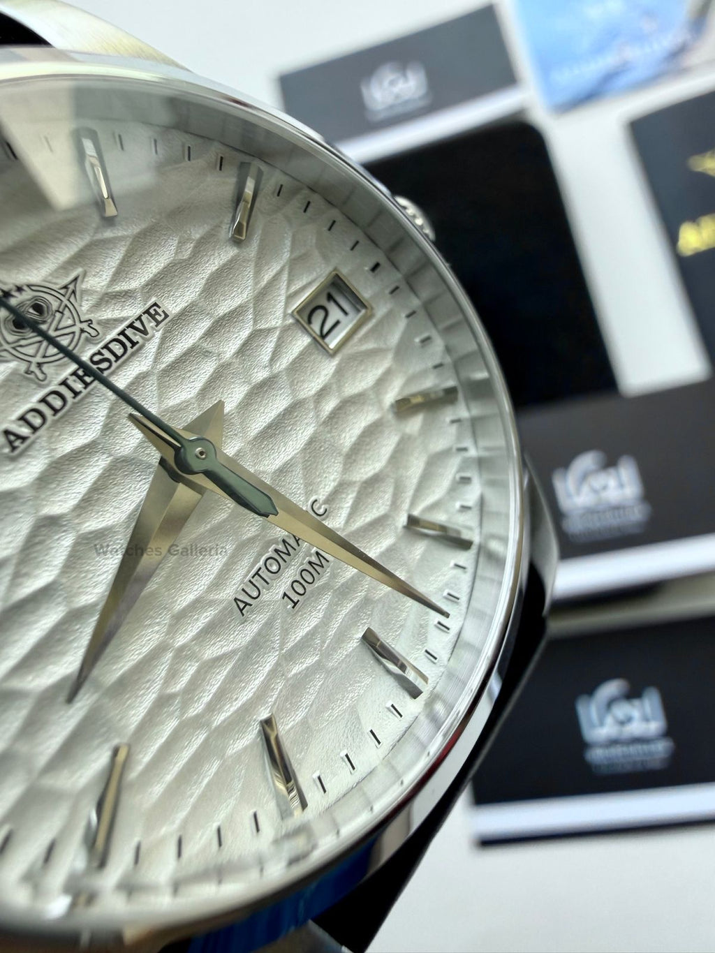 Addiesdive AD2118 Omiwatari White Silicon Edition “White” Addiesdive Watch in Pakistan