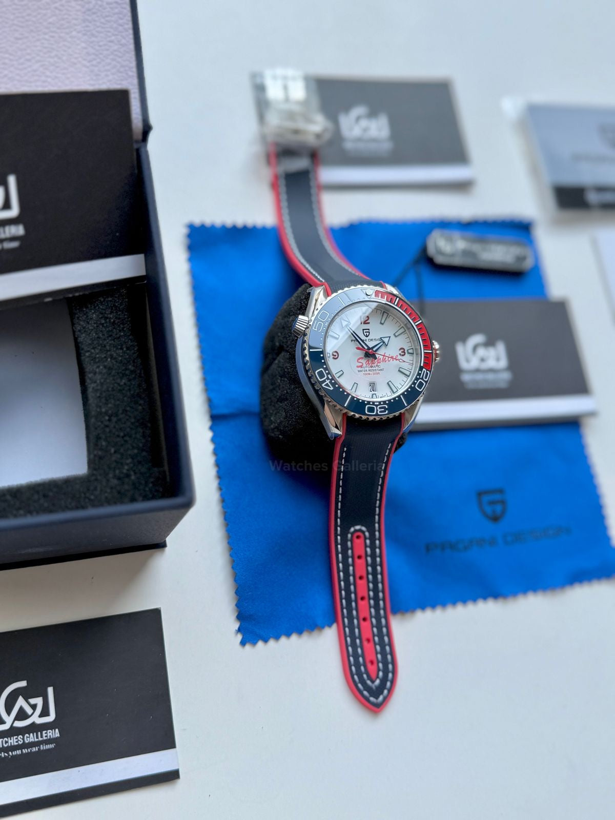 Pagani Design Sea Master Planet Ocean Automatic PD1679 (Blue/White) Pagani Design in Pakistan