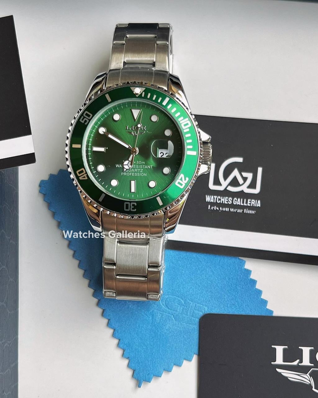 Lige Submariner Quartz (Hulk) LG10045