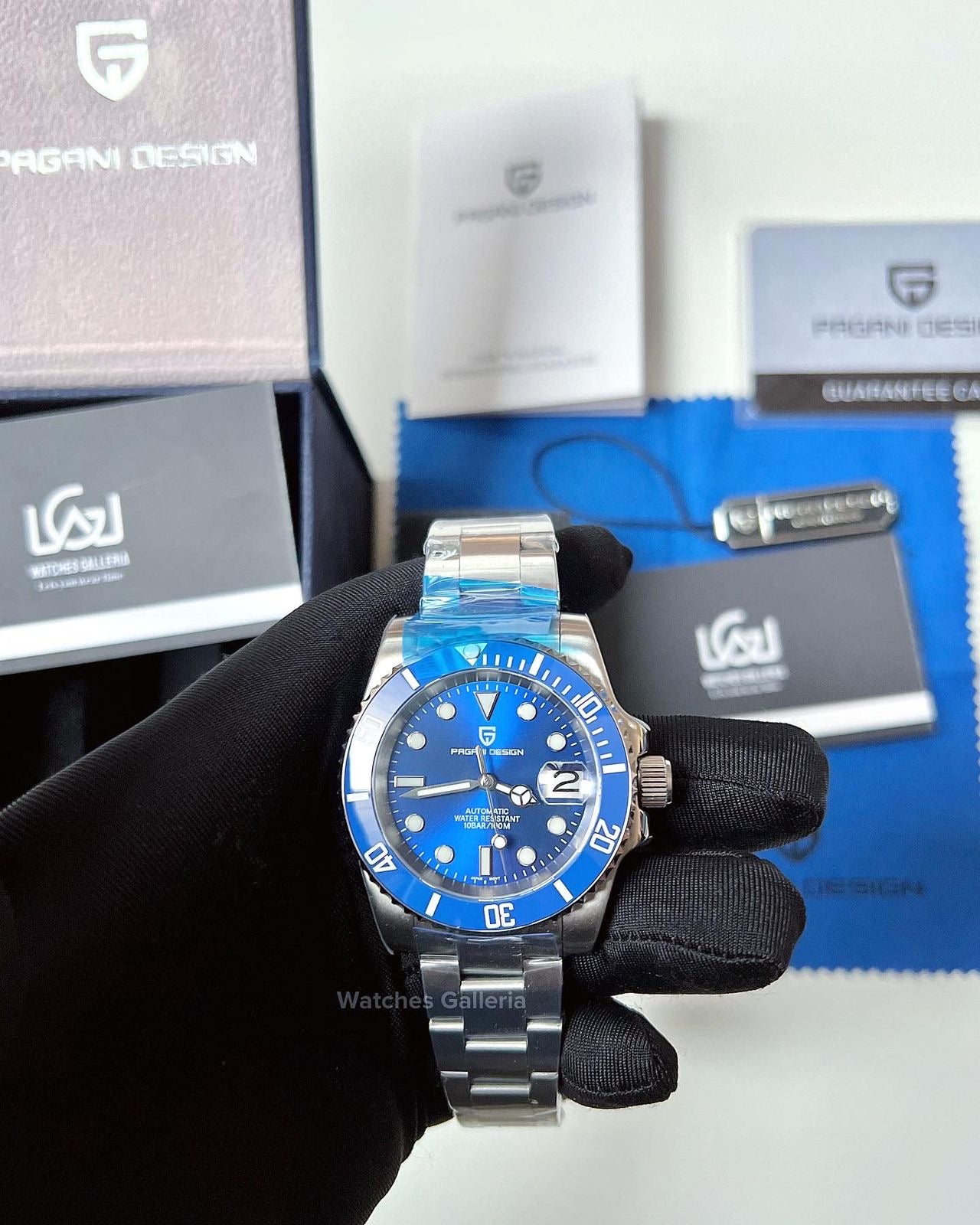 Pagani Design Submariner Automatic (Smurf) PD1661