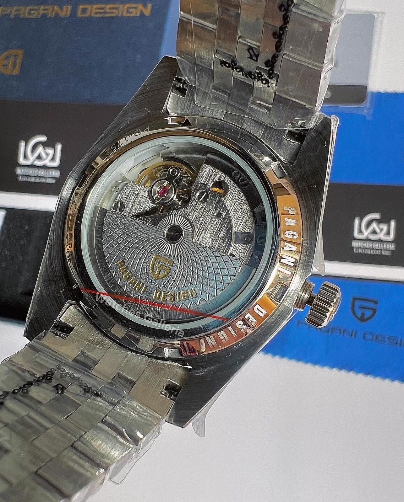 Pagani Design Date Day 36mm Automatic (Ice Blue)  PD1752 "Limited Edition"