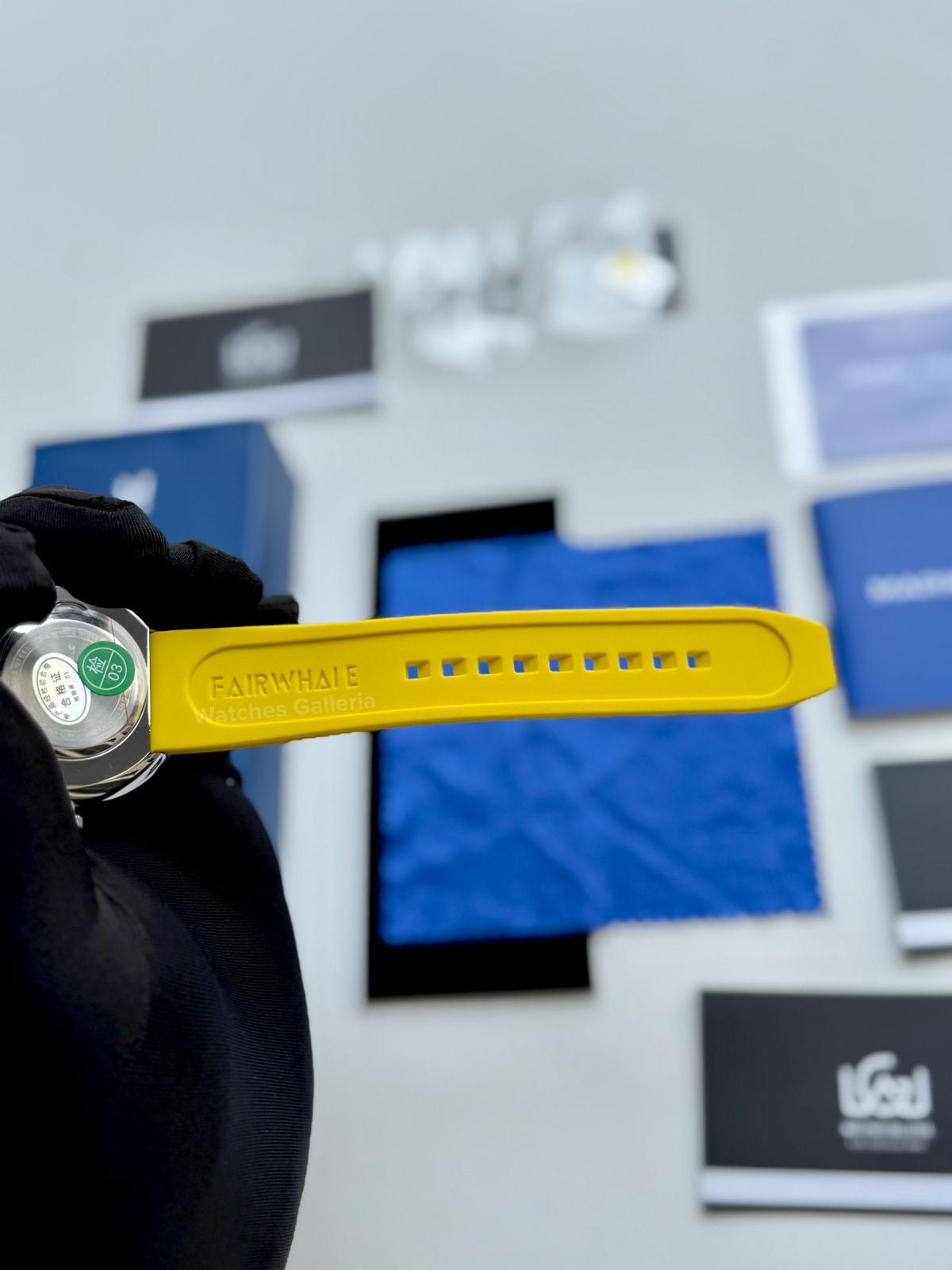 Mark Fairwhale Earth Planet Quartz (Yellow) MFW5700 Watches Galleria © Copyrights All Right Reserved
