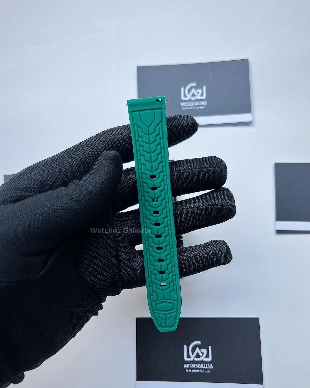 Silicon Straps Black/Green