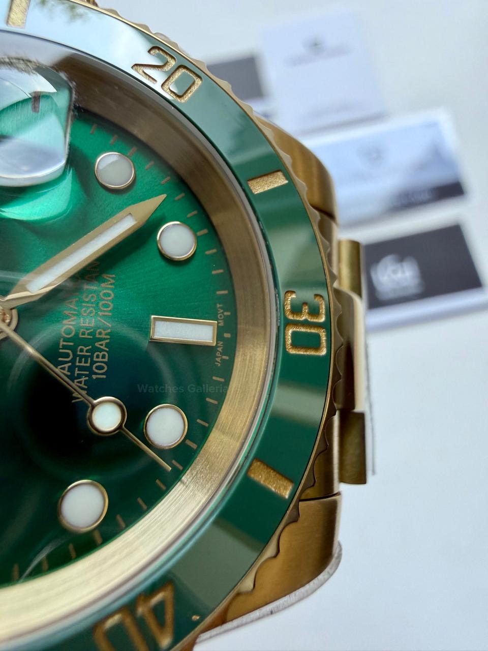 Pagani Design PD1661 Submariner Hulk (Gold Green) Pagani Design in Pakistan