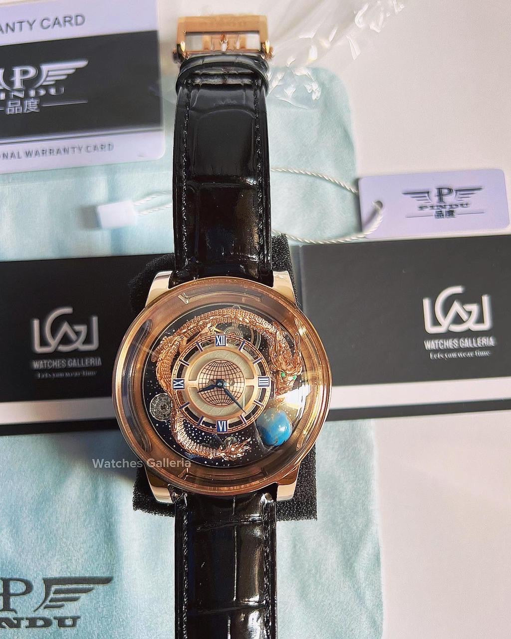 Pindu Design Astronomia Dragon Quartz (Rose Gold) P6532