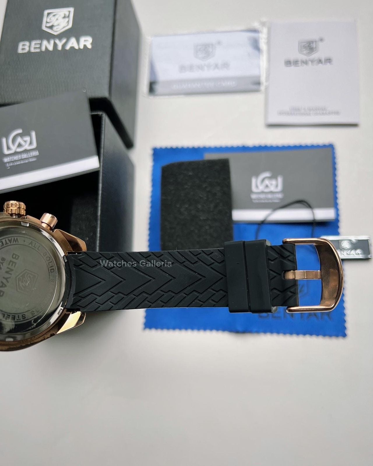 Benyar Speedmaster Quartz (Gold Black) BY5140