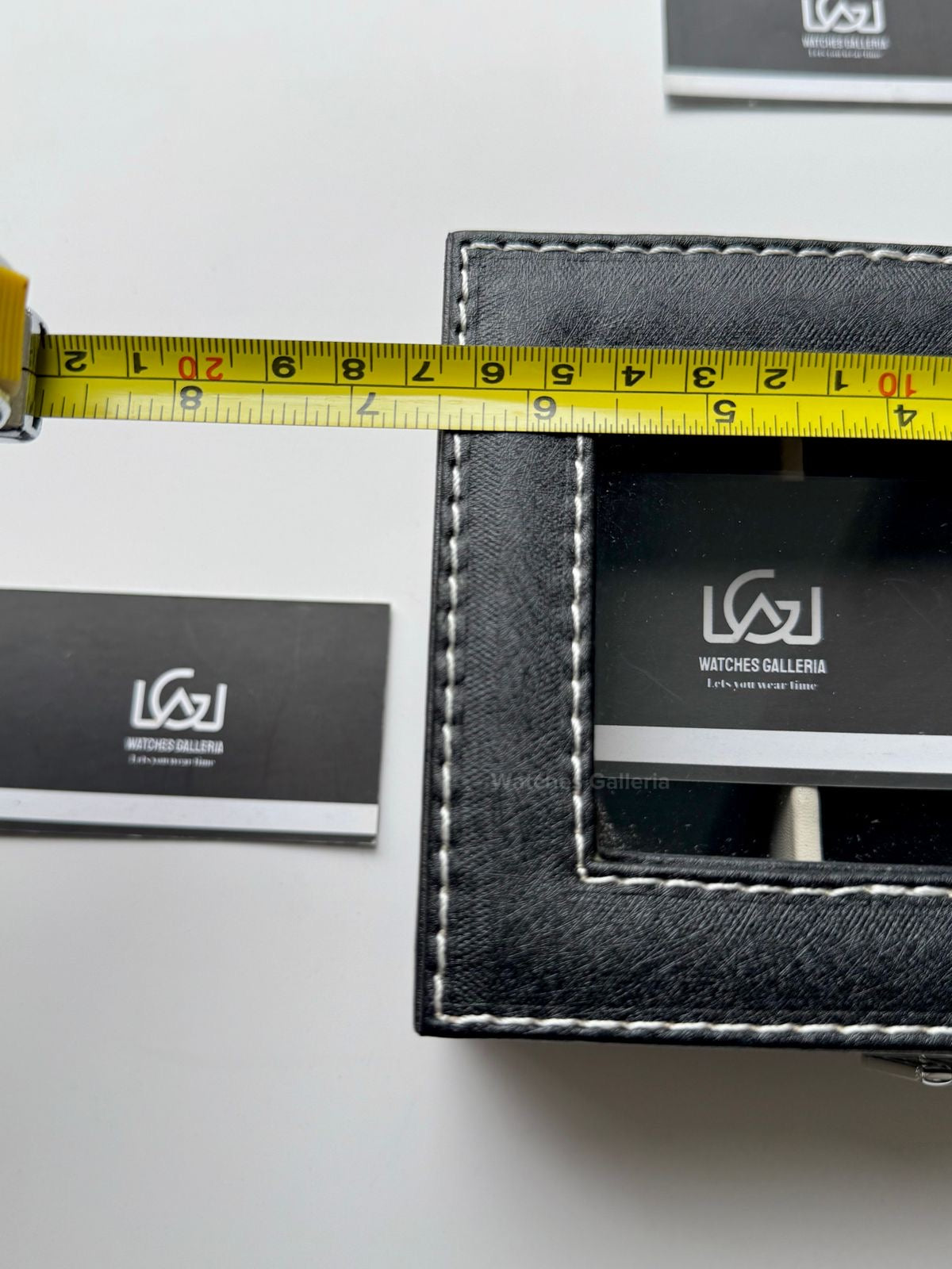 Watch Organizer Box (Black/White) | 3 Slots Watch Box | Watch Storage Box | Watch Box