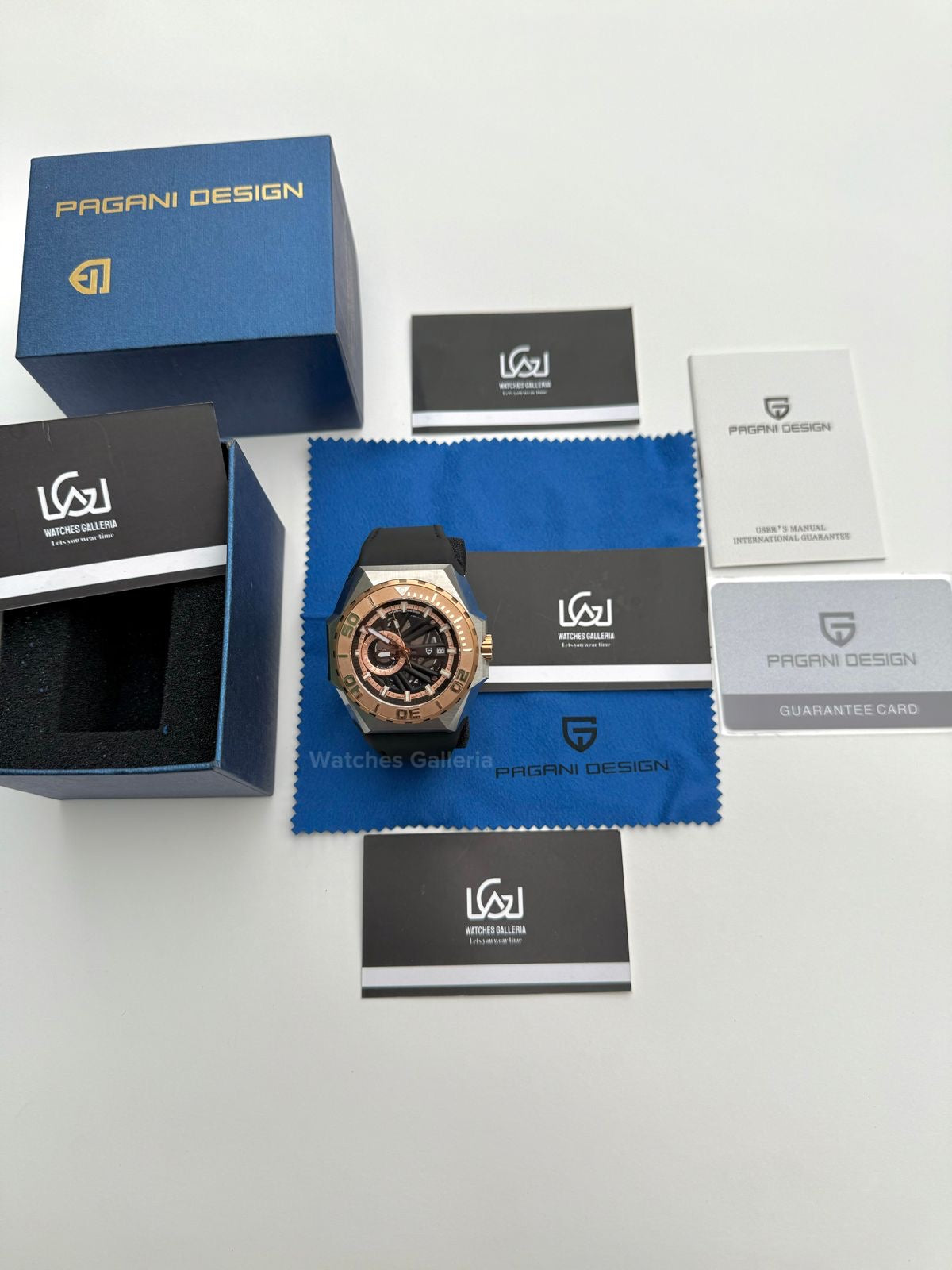 Pagani Design Werdelin Japan Automatic Movement (Gold) PDys007 Watches Galleria