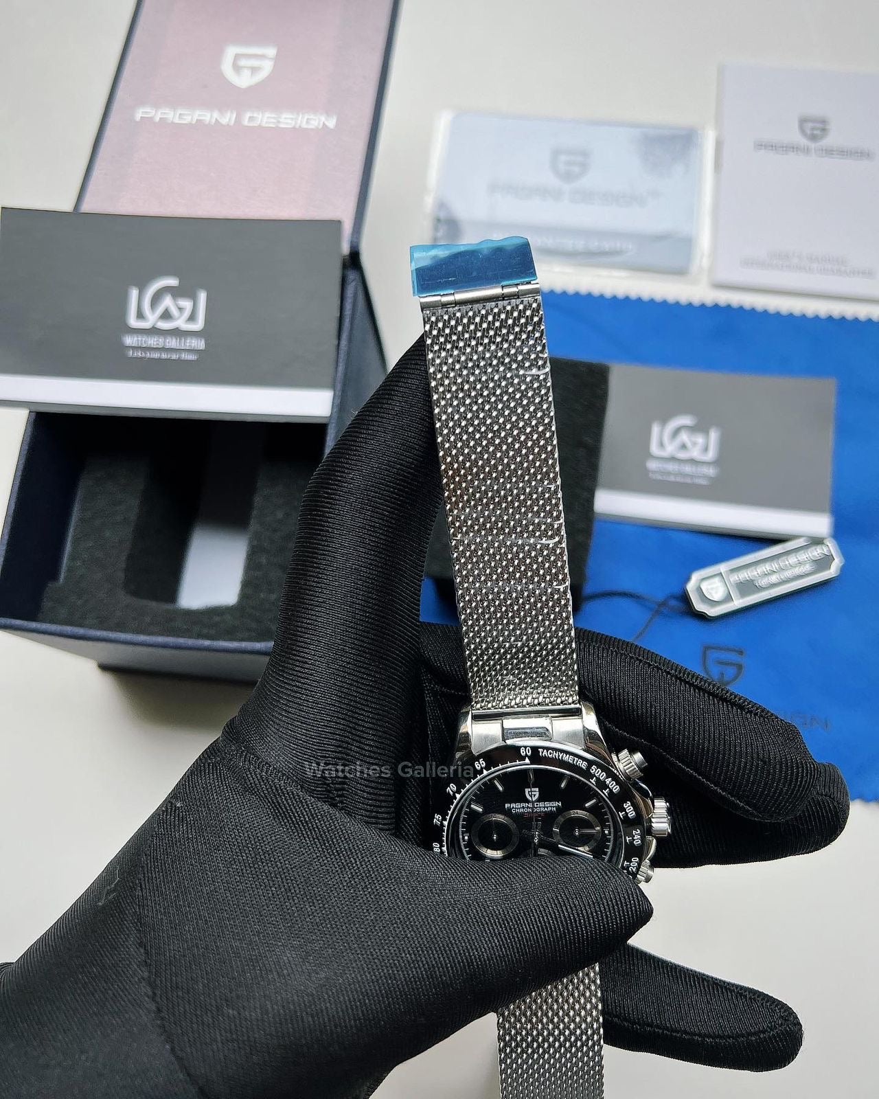 Pagani Design Daytona Quartz (Exclusive Mesh Strap) PD1664
