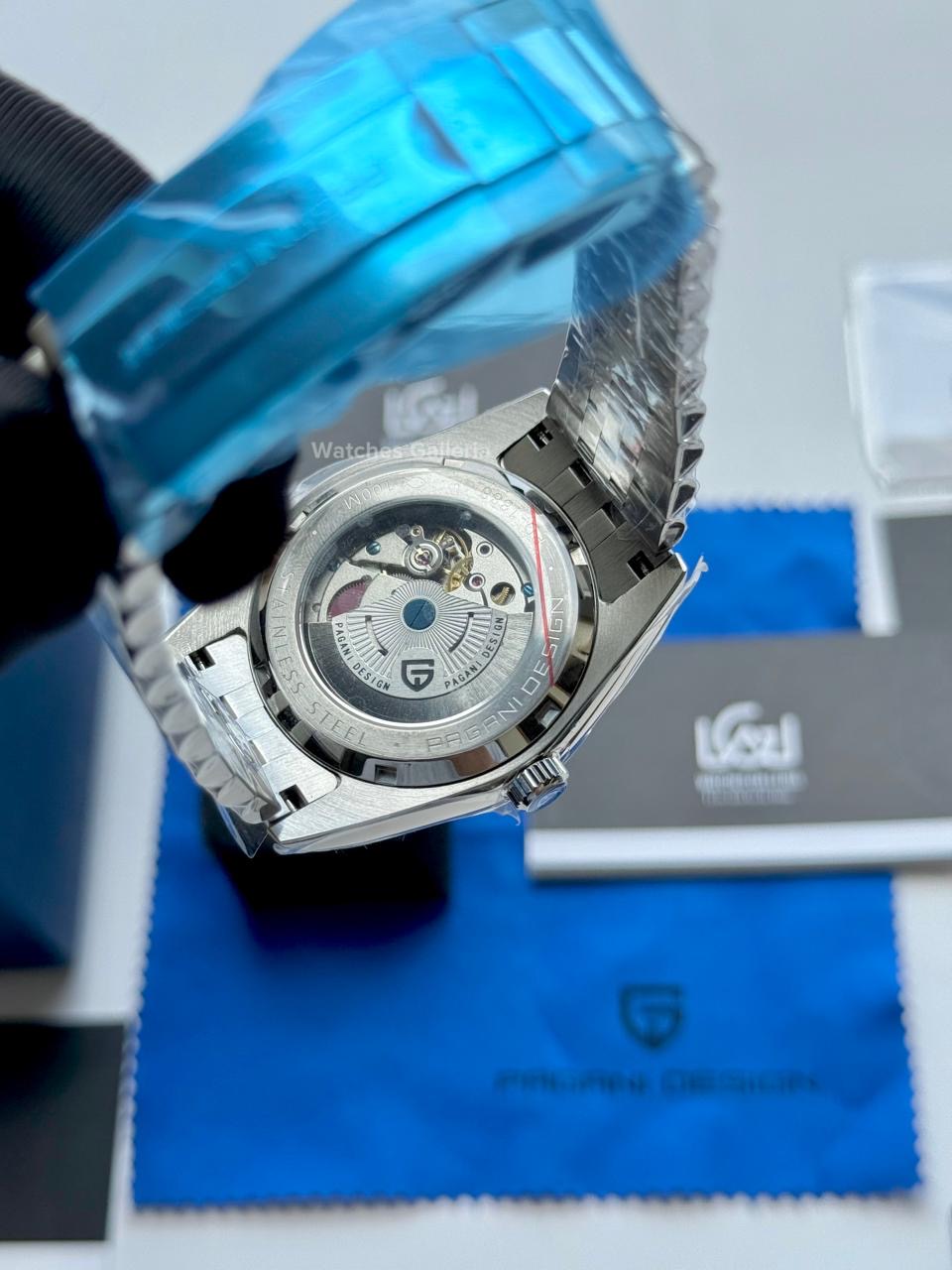 Pagani Design PD1888 Blue Sky Dweller Blue Dial Automatic GMT Watch – Limited Edition of 1000, Exclusive to Watches Galleria Pakistan