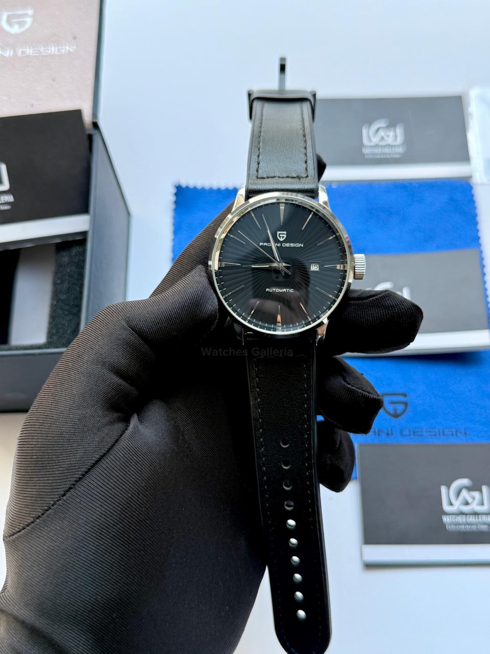 Pagani Design PD2770 Cocktail Automatic Watch Black Dial – Luxury Men’s Mechanical Dress Watch in Pakistan | Watches Galleria