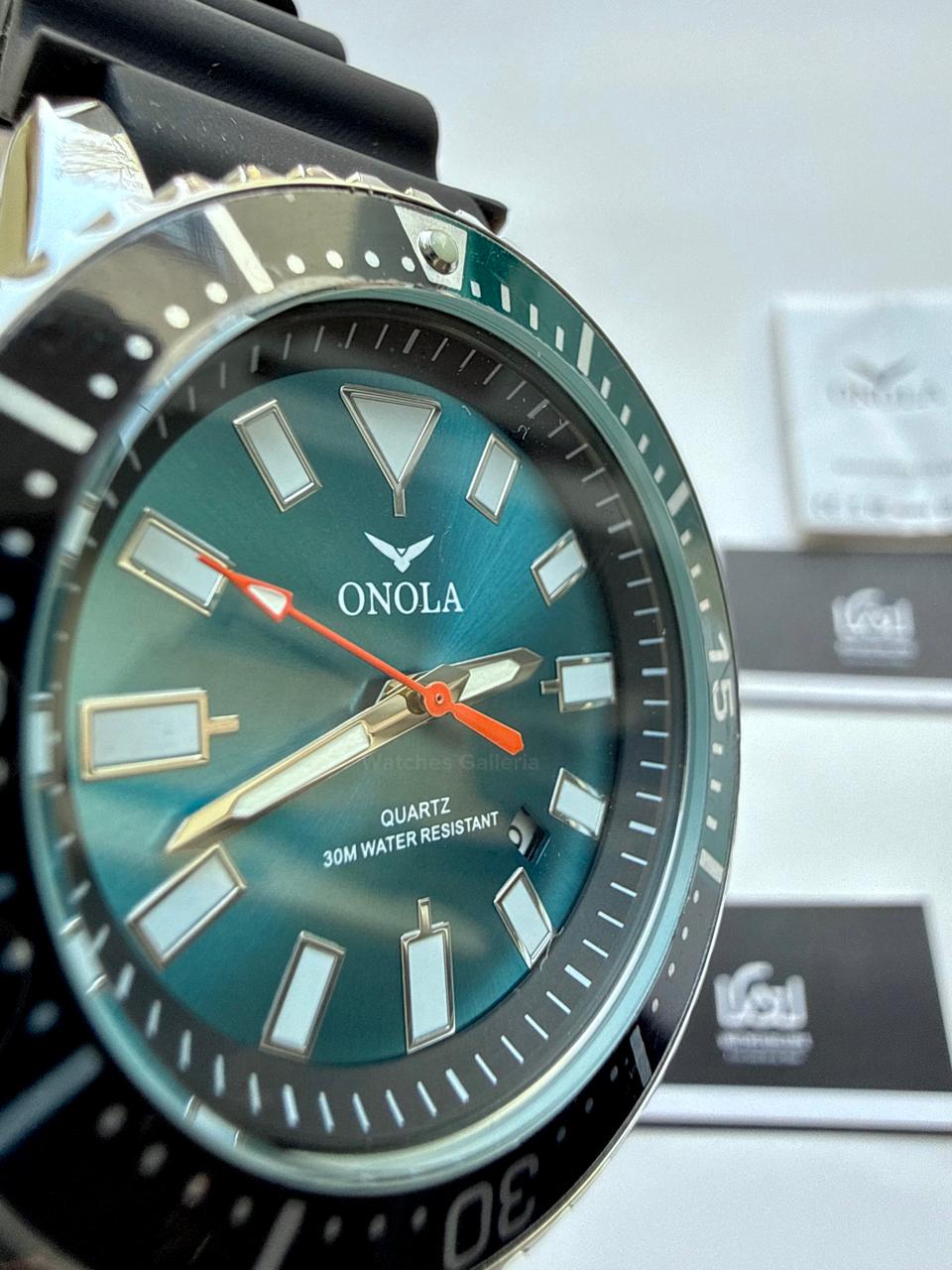 Onola 3850 Sports Diving Style Quartz (Blue/Black) Onola Pakistan