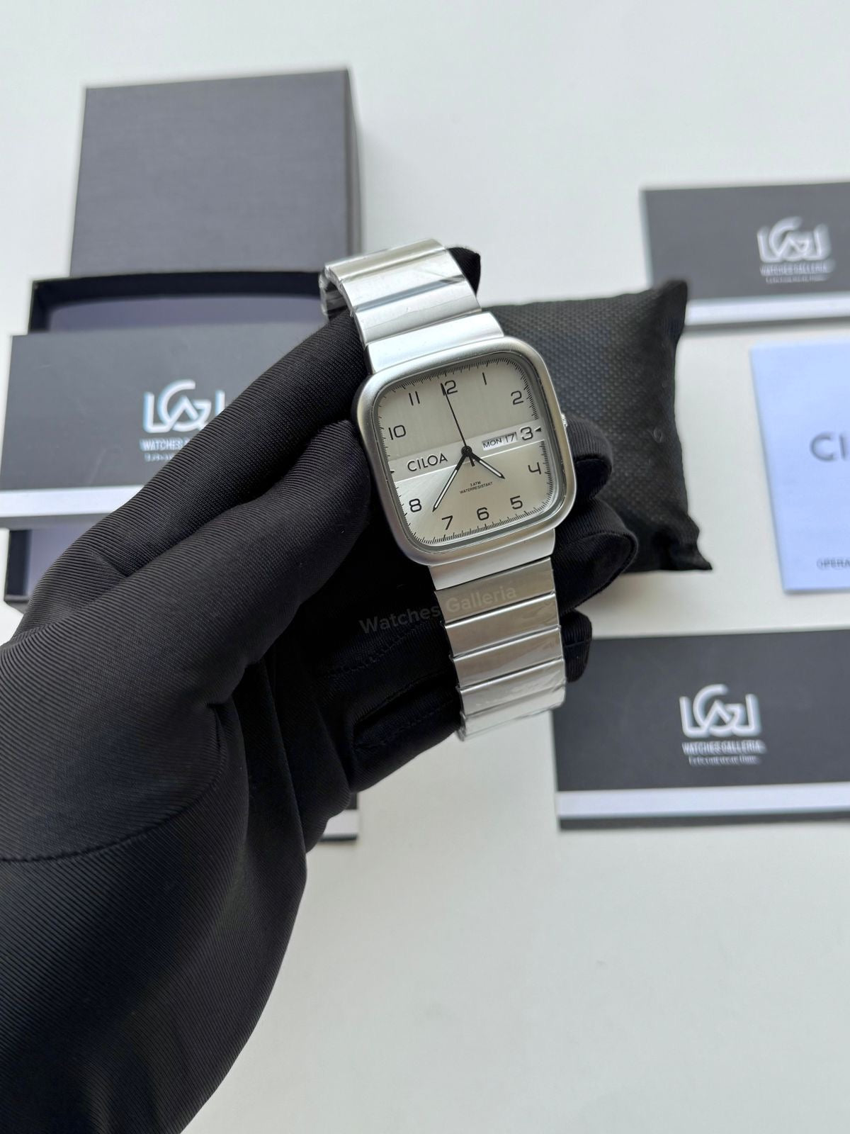 Ciloa Watch 141 TV Style Watch (Silver) | TV Style Watch | Ciloa Watch Pakistan