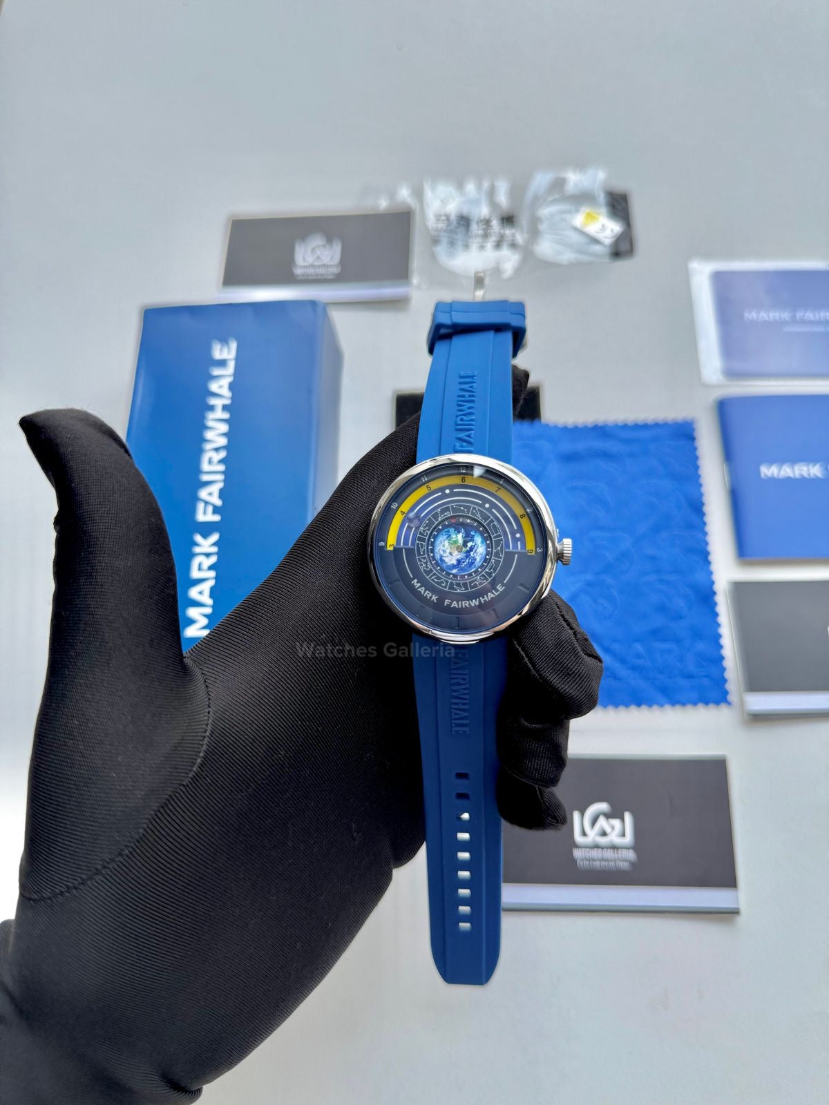 Mark Fairwhale Earth Planet Quartz (Blue) MFW5700 Watches Galleria © Copyrights All Right Reserved