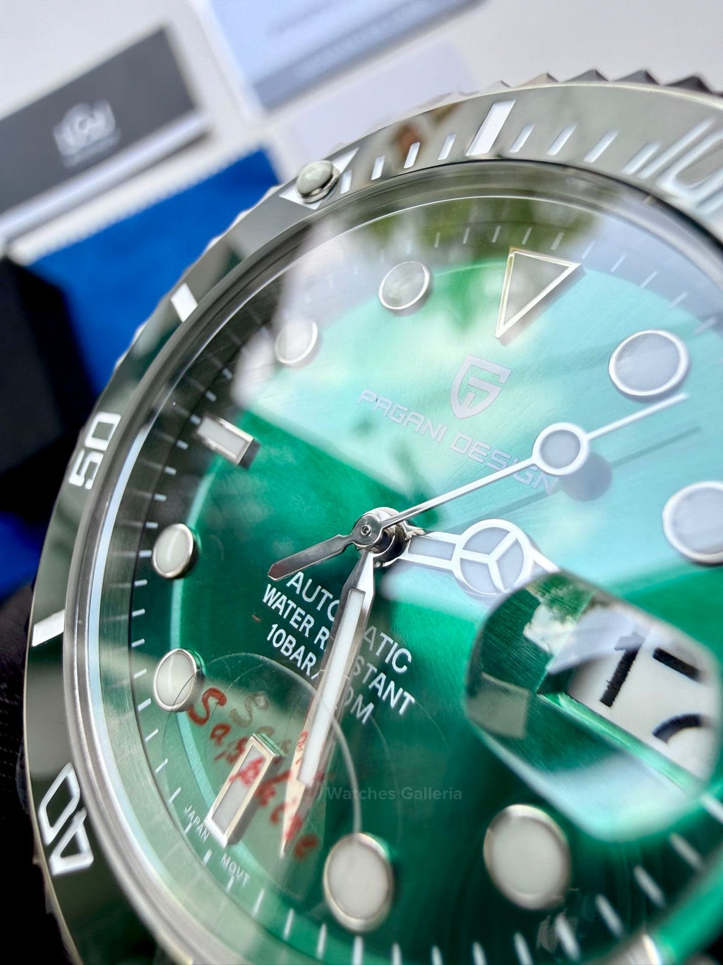 Pagani Design Watch PD1639 Submariner Automatic (Hulk) Pagani Design in Pakistan