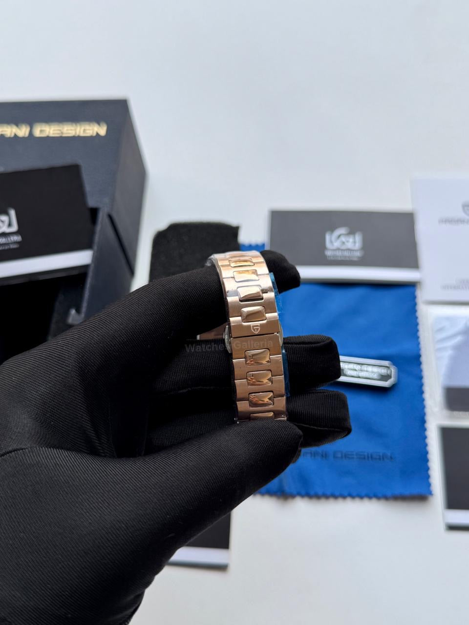 Pagani Design PD1728 Nautilus Automatic (Rose Gold Black Gradient) Pagani Design in Pakistan