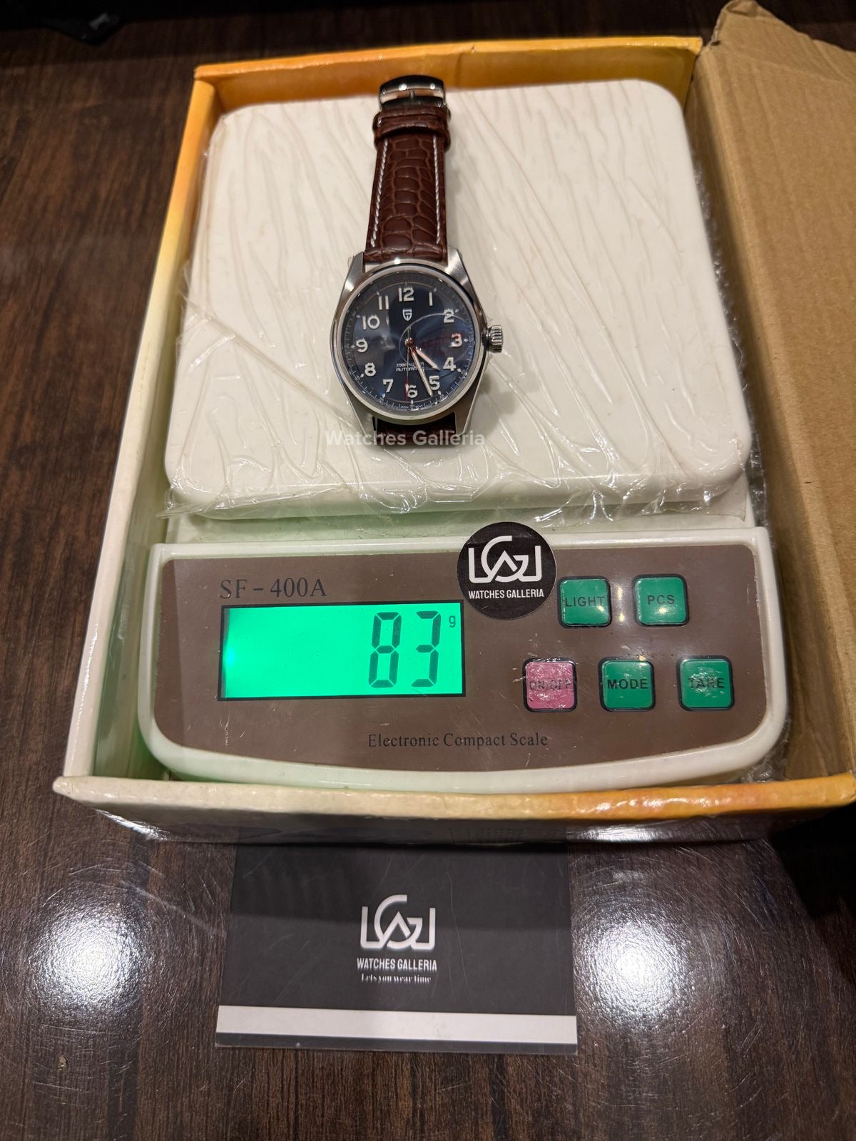 Pagani Design PD1717 Spirit Pilot (Blue/Brown Leather Exclusive) Pagani Design Watch Pakistan