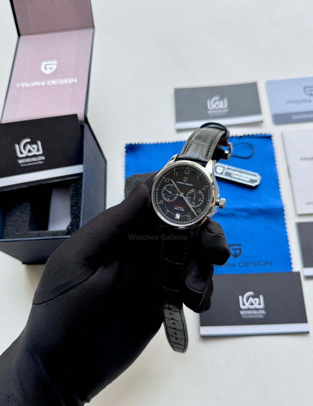 Pagani Design Pilot Series Automatic PD1722 (Black) Pagani Design in Pakistan “DISCONTINUED”