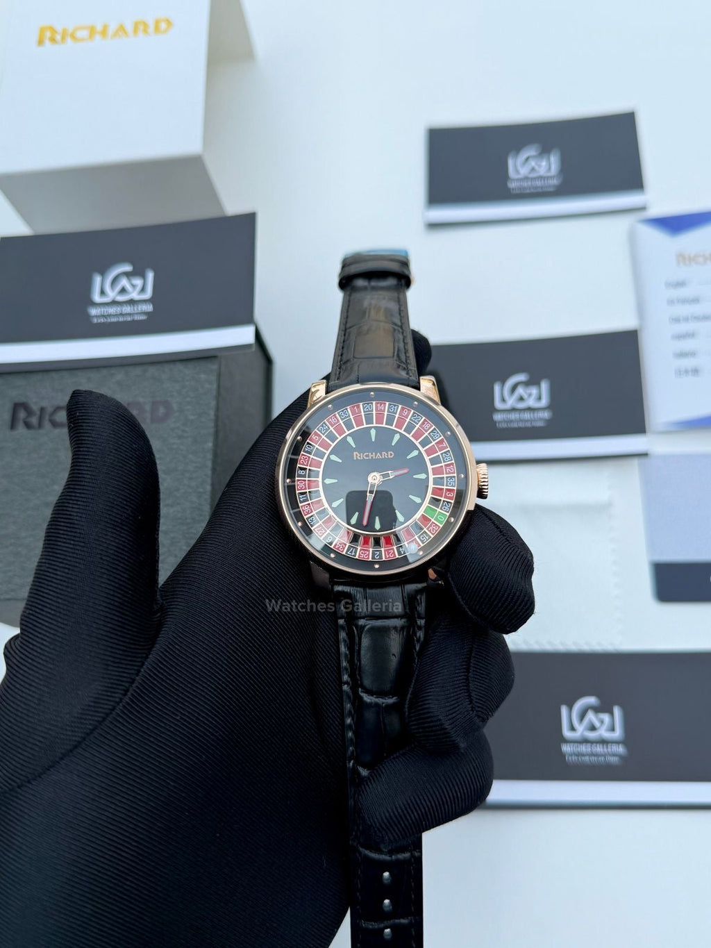 Richard Casino Automatic (Black) RH002 Watches Galleria
