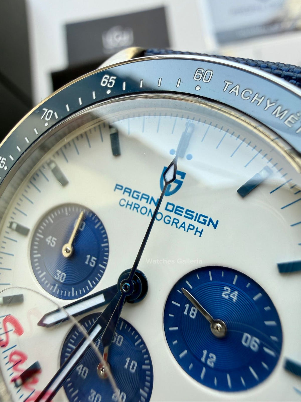Pagani Design PD1701 Speedmaster Moonwatch Blue 40mm Chronograph – Seiko VK63 Quartz | Sapphire Crystal | 100M WR