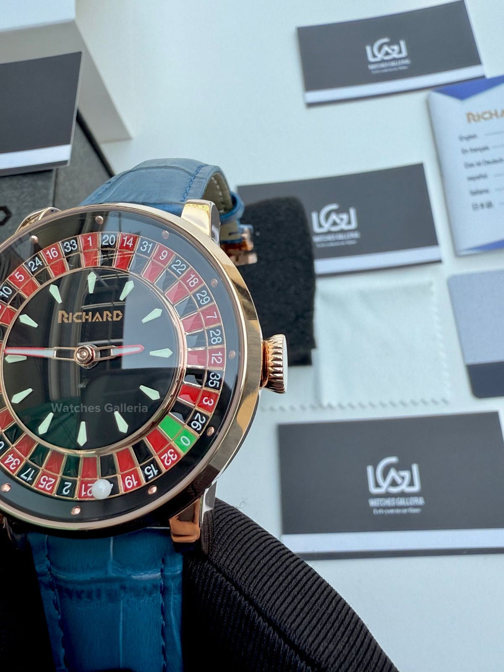 Richard Casino Automatic (Blue) RH002 Watches Galleria