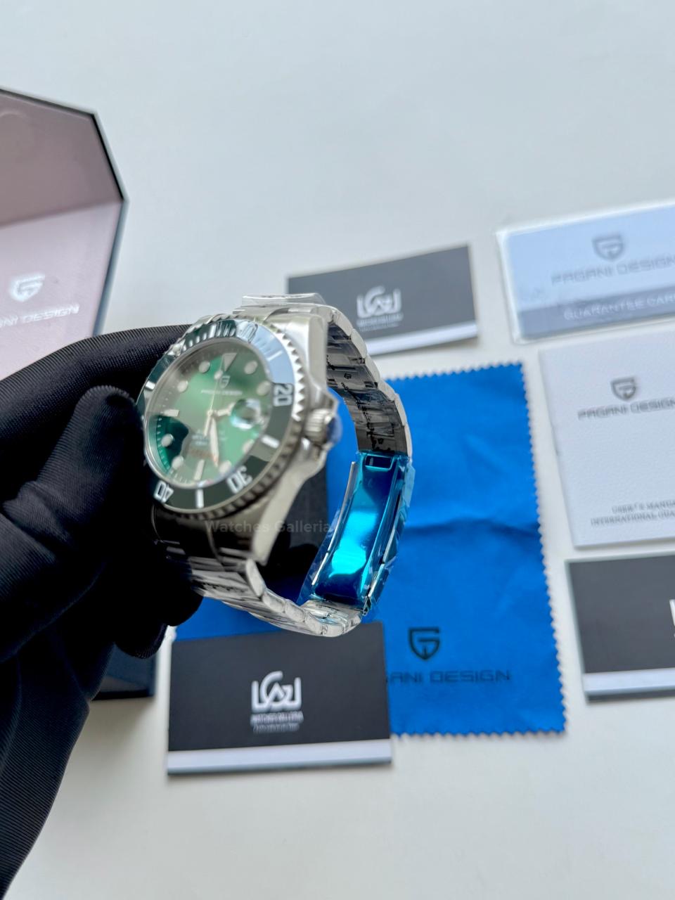 Pagani Design Watch PD1639 Submariner Automatic (Hulk) Pagani Design in Pakistan