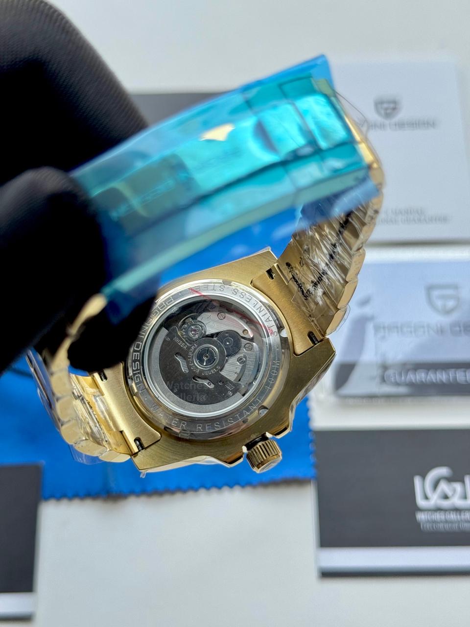 Pagani Design PD1661 Submariner (Gold Black) Pagani Design in Pakistan