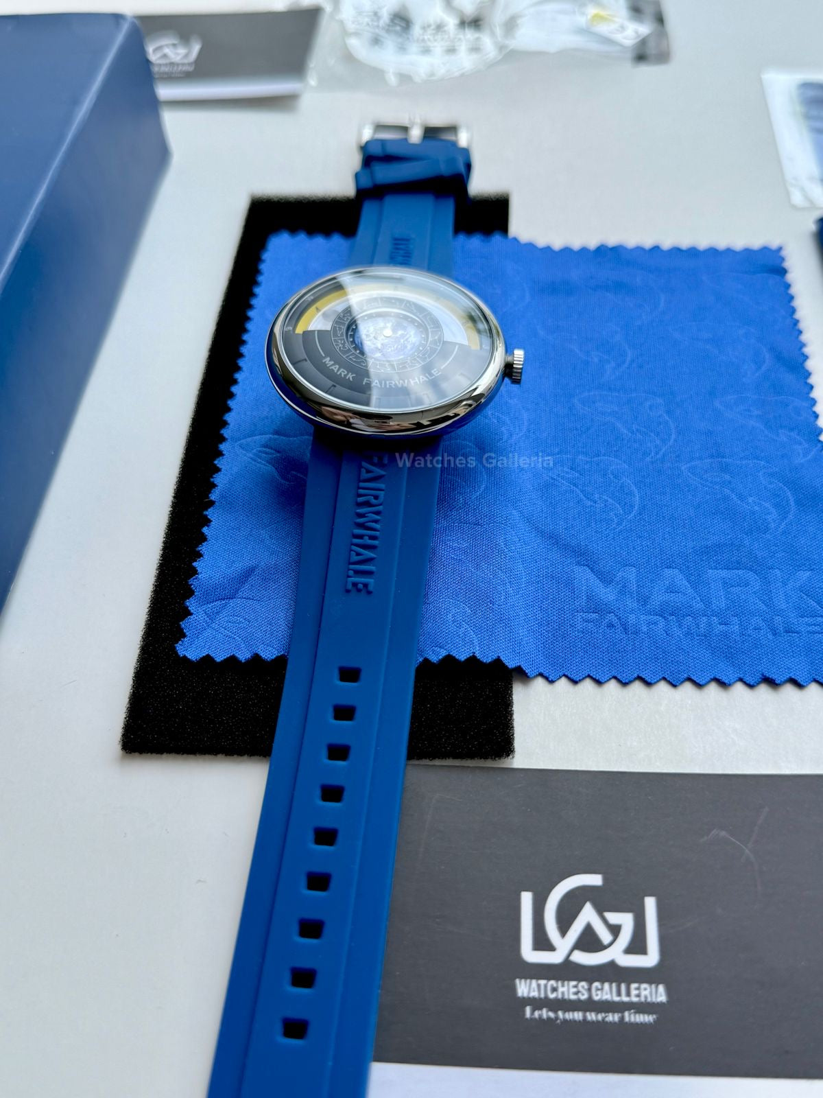 Mark Fairwhale Earth Planet Quartz (Blue) MFW5700 Watches Galleria © Copyrights All Right Reserved