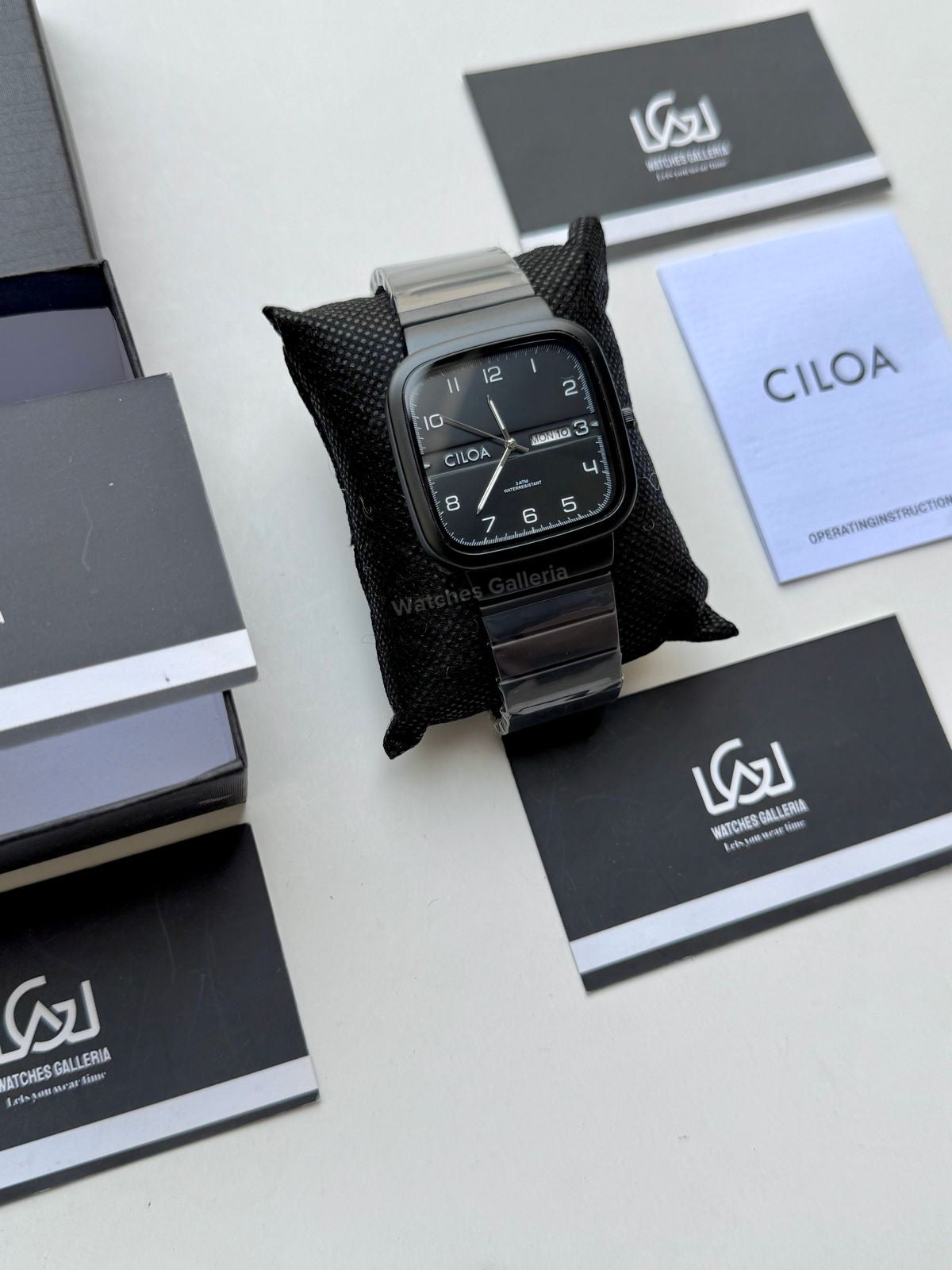 Ciloa Watch 141 TV Style Watch (Black) | TV Style Watch | Ciloa Watch Pakistan