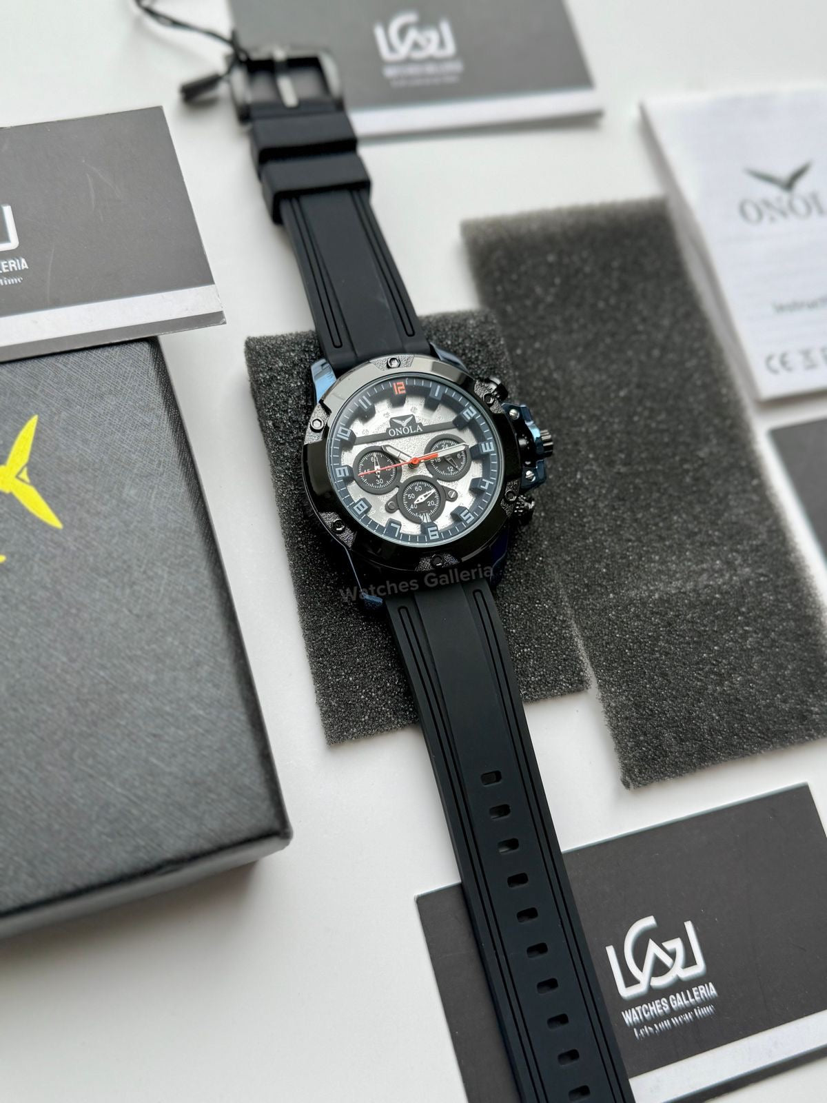 Onola Chronofighter ON6858 (Black Blue) Onola Watch