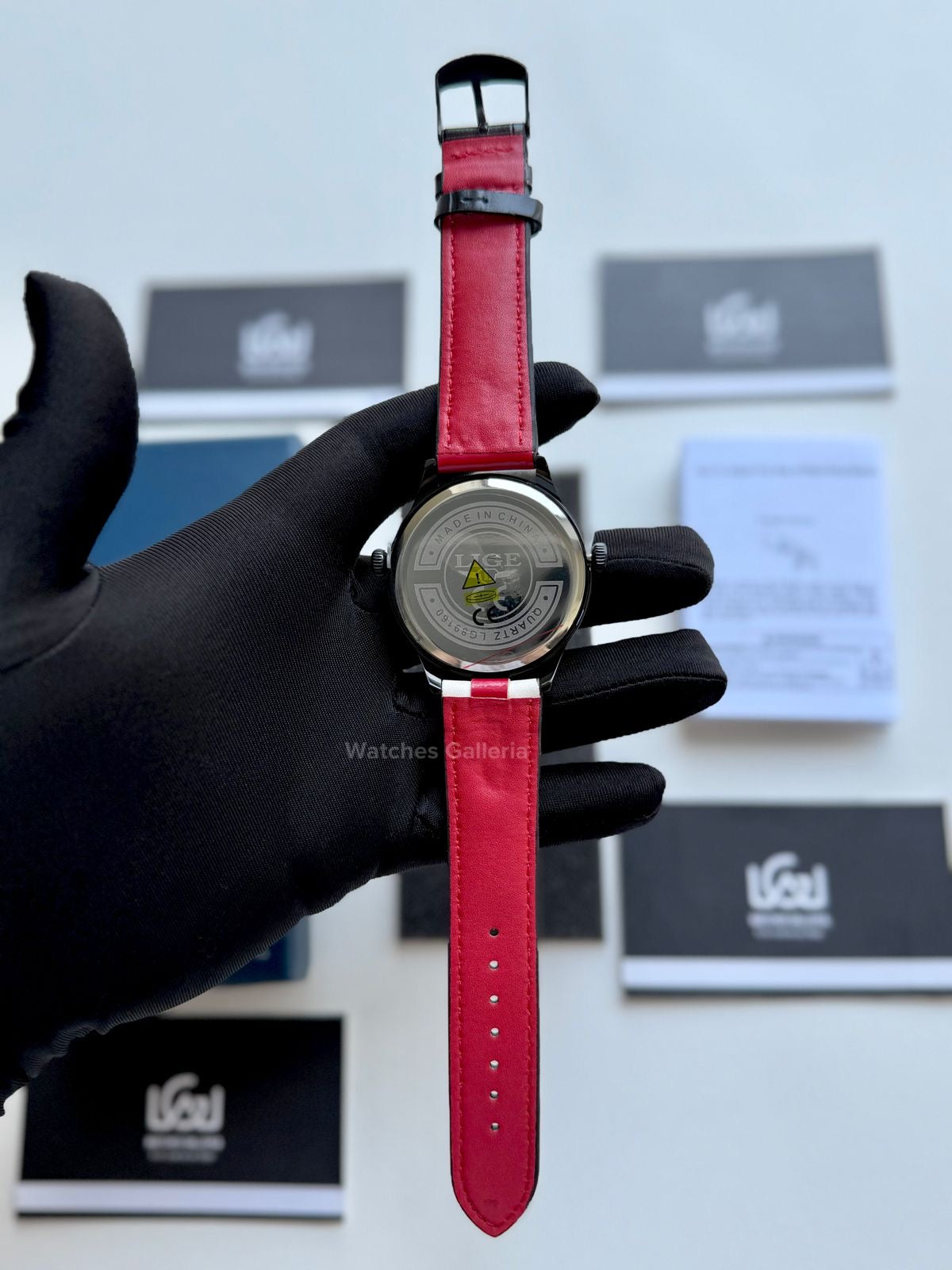 Lige Clown Watch Quartz (Red) LG89160 Watches Galleria